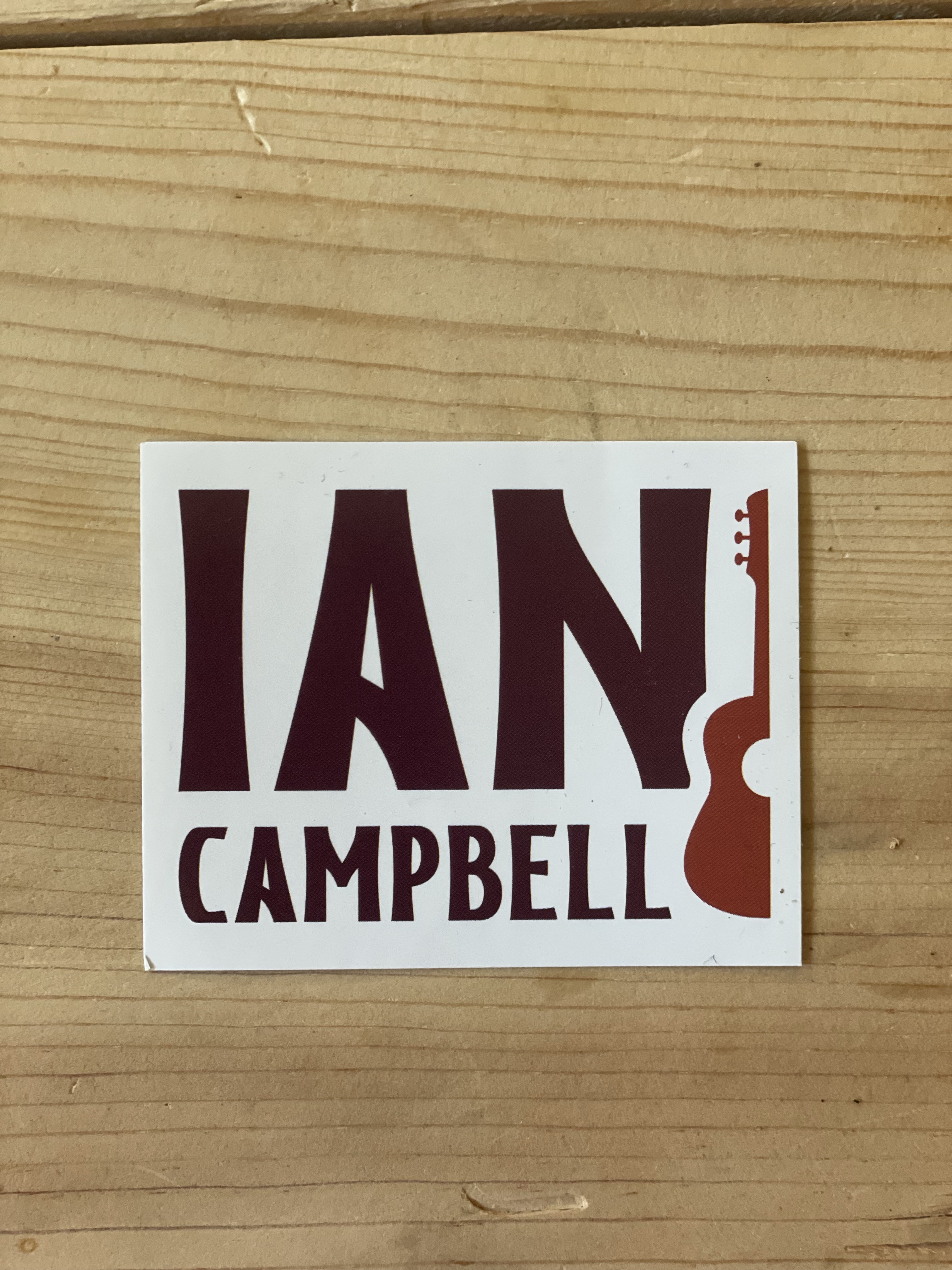 Ian Campbell Sticker