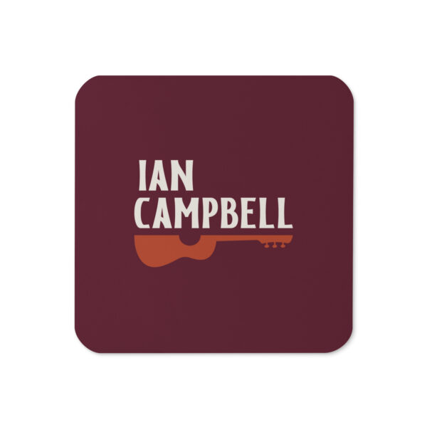 Ian Campbell Cork-back coaster