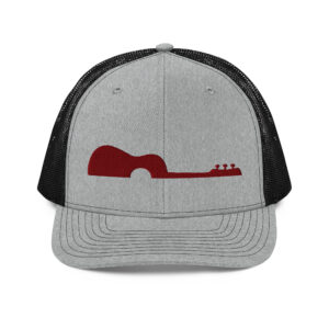 Guitar Logo Trucker Hat - Image 2