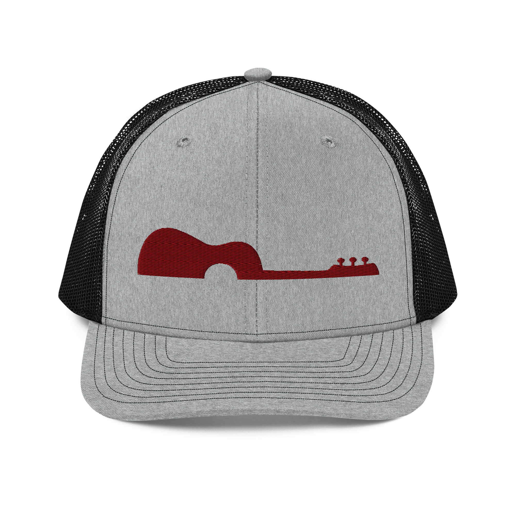 Guitar Logo Trucker Hat - Image 2