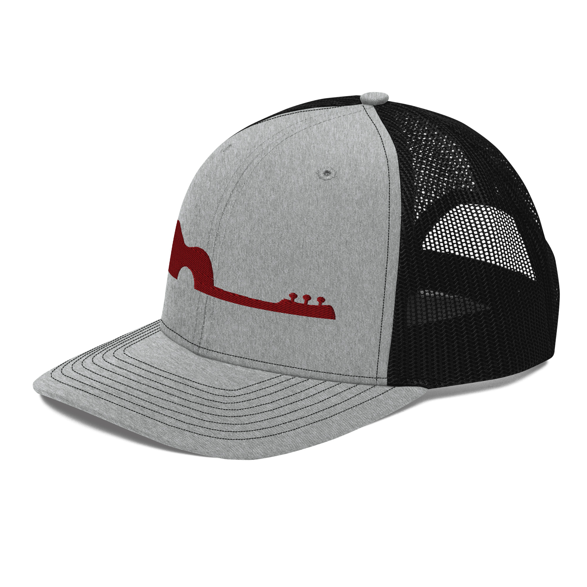 Guitar Logo Trucker Hat - Image 4