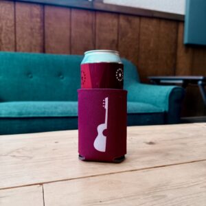 Guitar Logo Drink Coozie