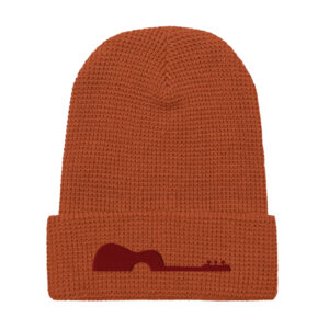 Guitar Logo Waffle beanie - Image 3