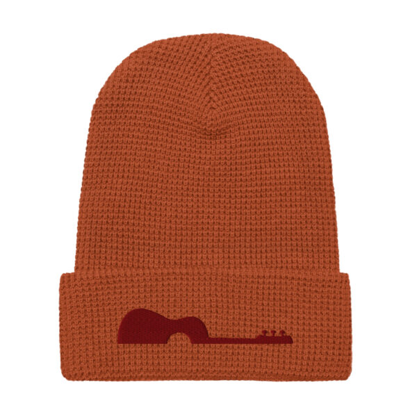 Guitar Logo Waffle beanie