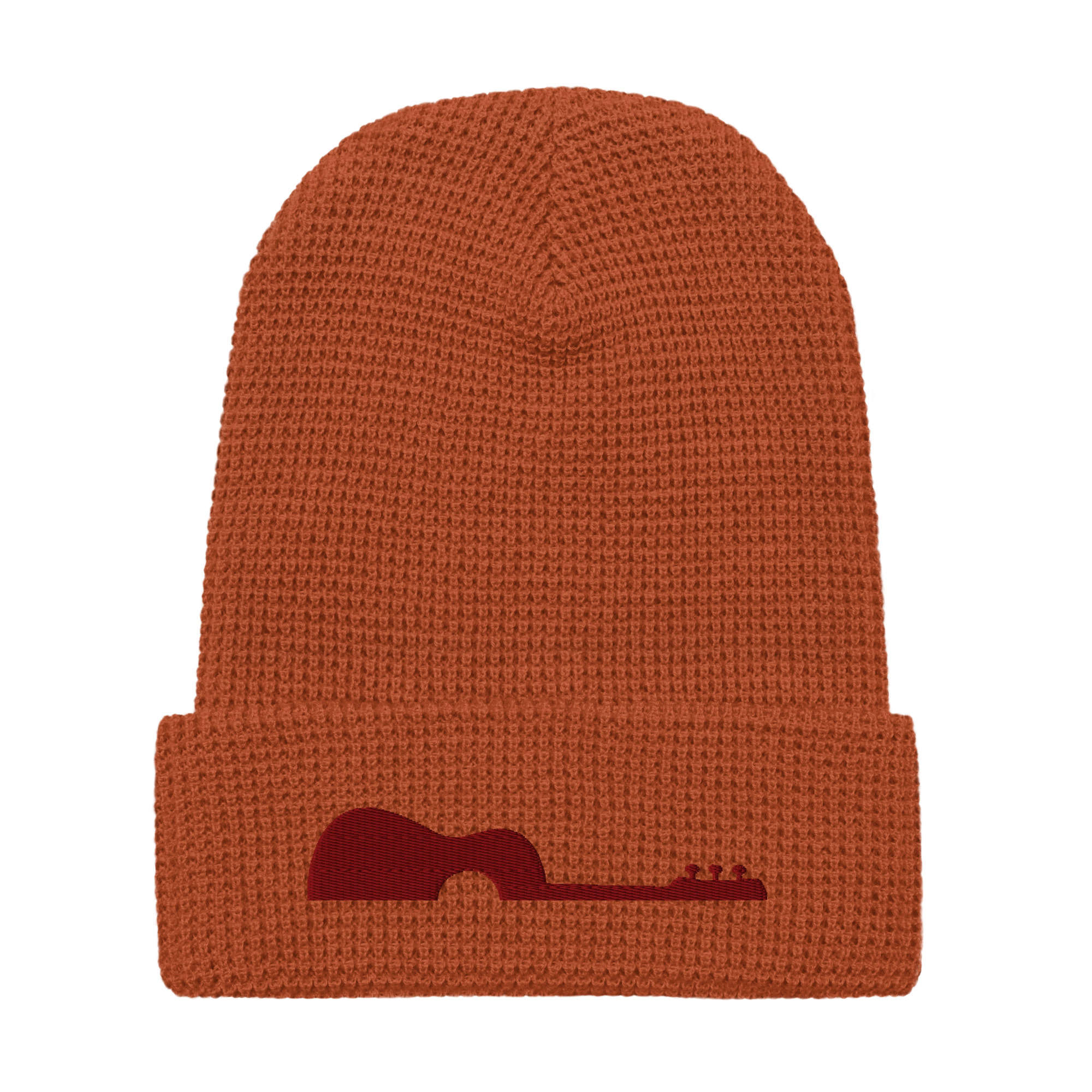 Guitar Logo Waffle beanie - Image 3